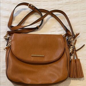 Downtown Crossbody Poppy & Peonies Bag